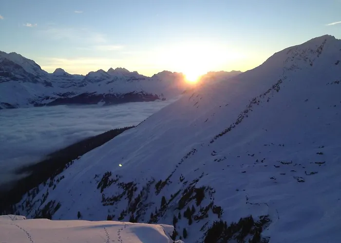 بيت شباب Berggasthaus First - Only Accessible By Cable Car