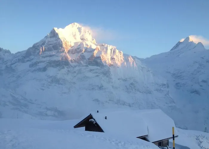 Hostal Berggasthaus First - Only Accessible By Cable Car