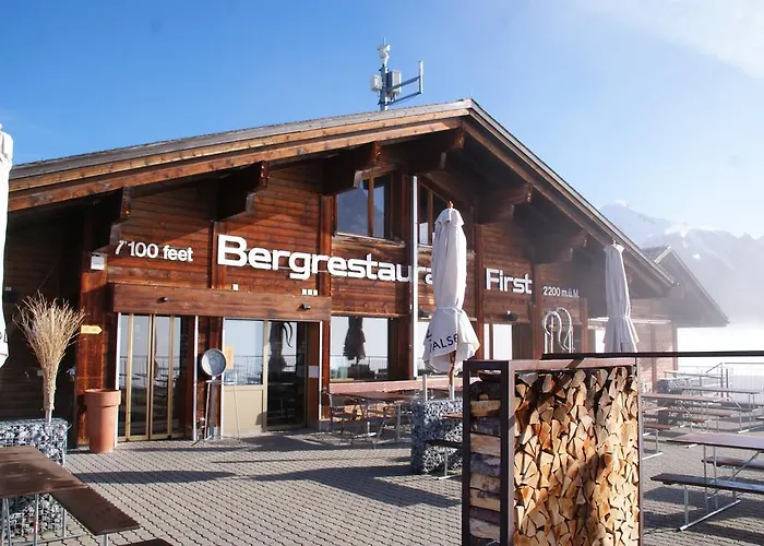 Hostal Berggasthaus First - Only Accessible By Cable Car *
